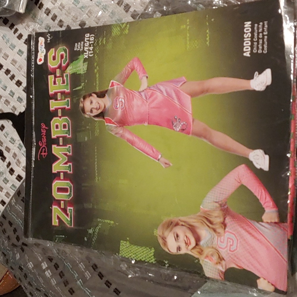 Like New Disney Zombies costume size 14-16